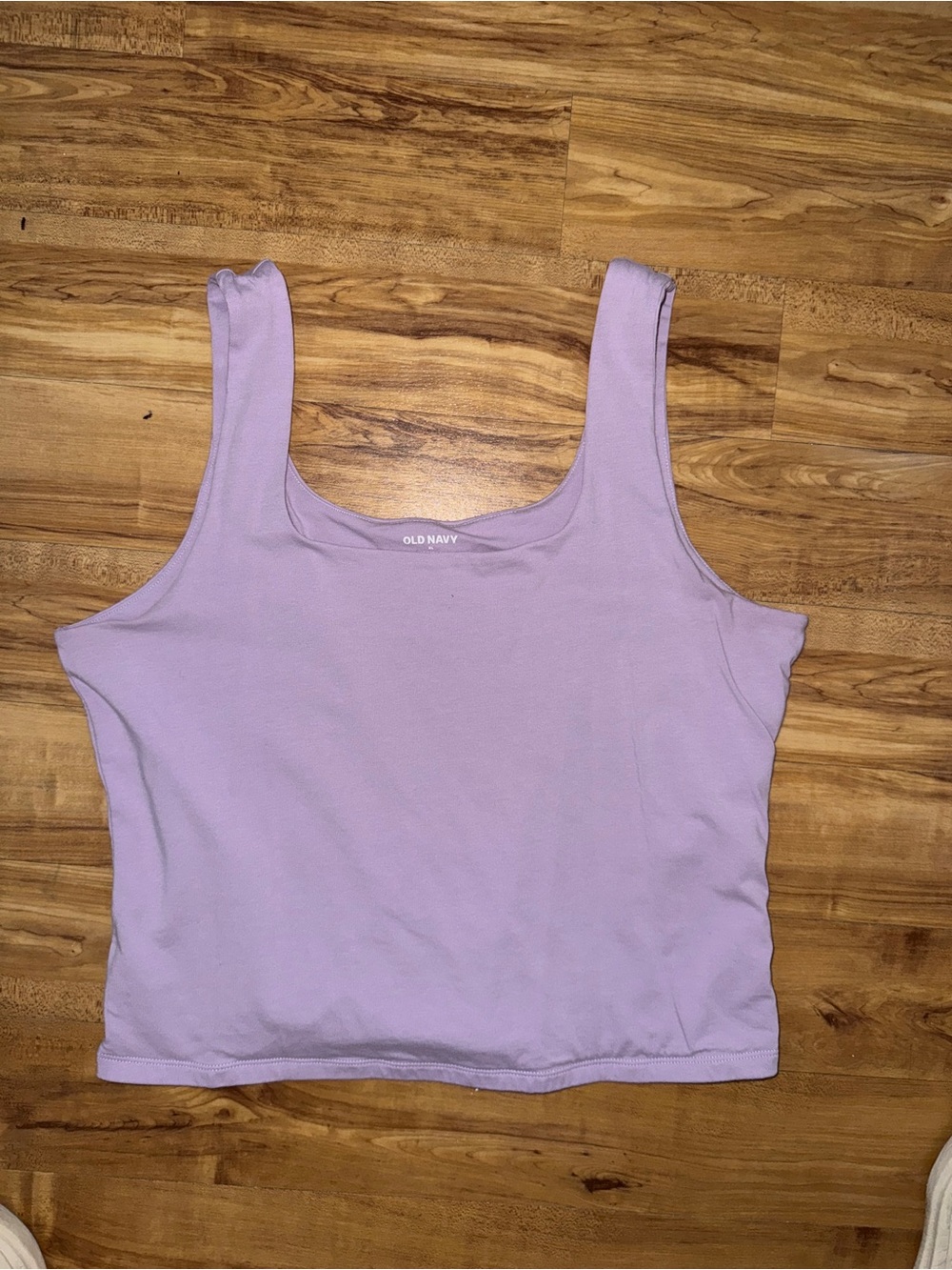 Purple tank top